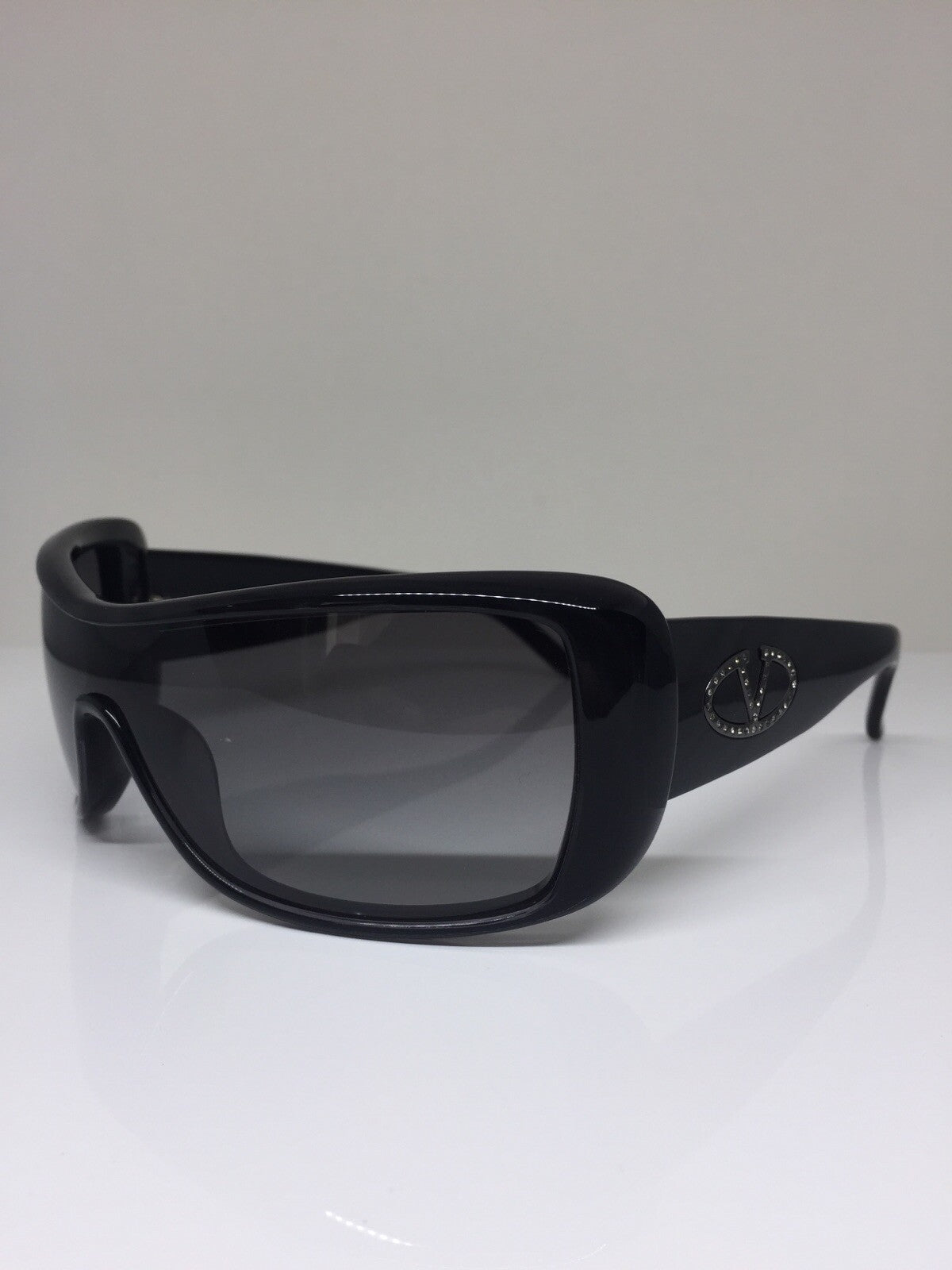 Vintage Valentino 5447/S Black Sunglasses - Super Vision Optical