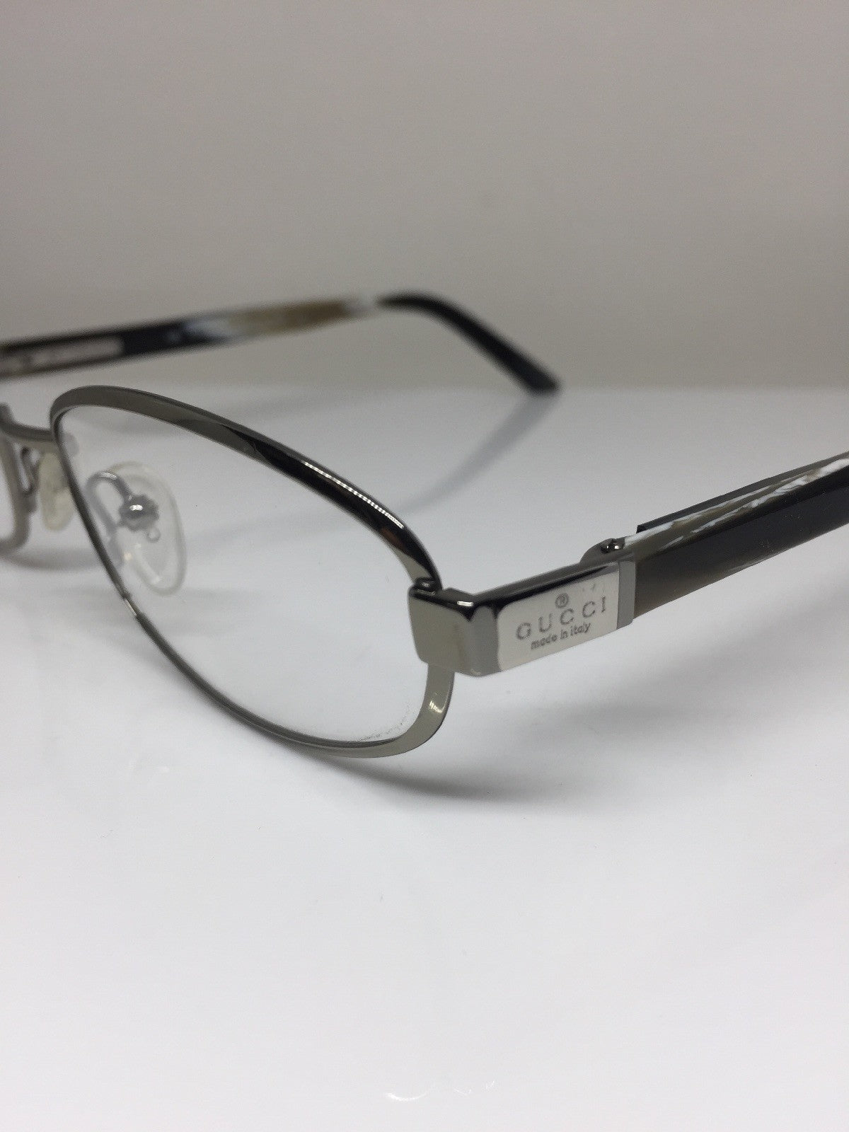 Vintage Gucci GG 1372 Silver Eyeglasses - Super Vision Optical