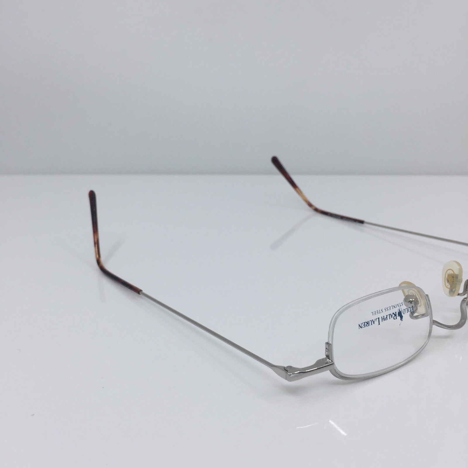 Vintage Polo Ralph Lauren POLO 388 Silver Eyeglasses - Super Vision Optical