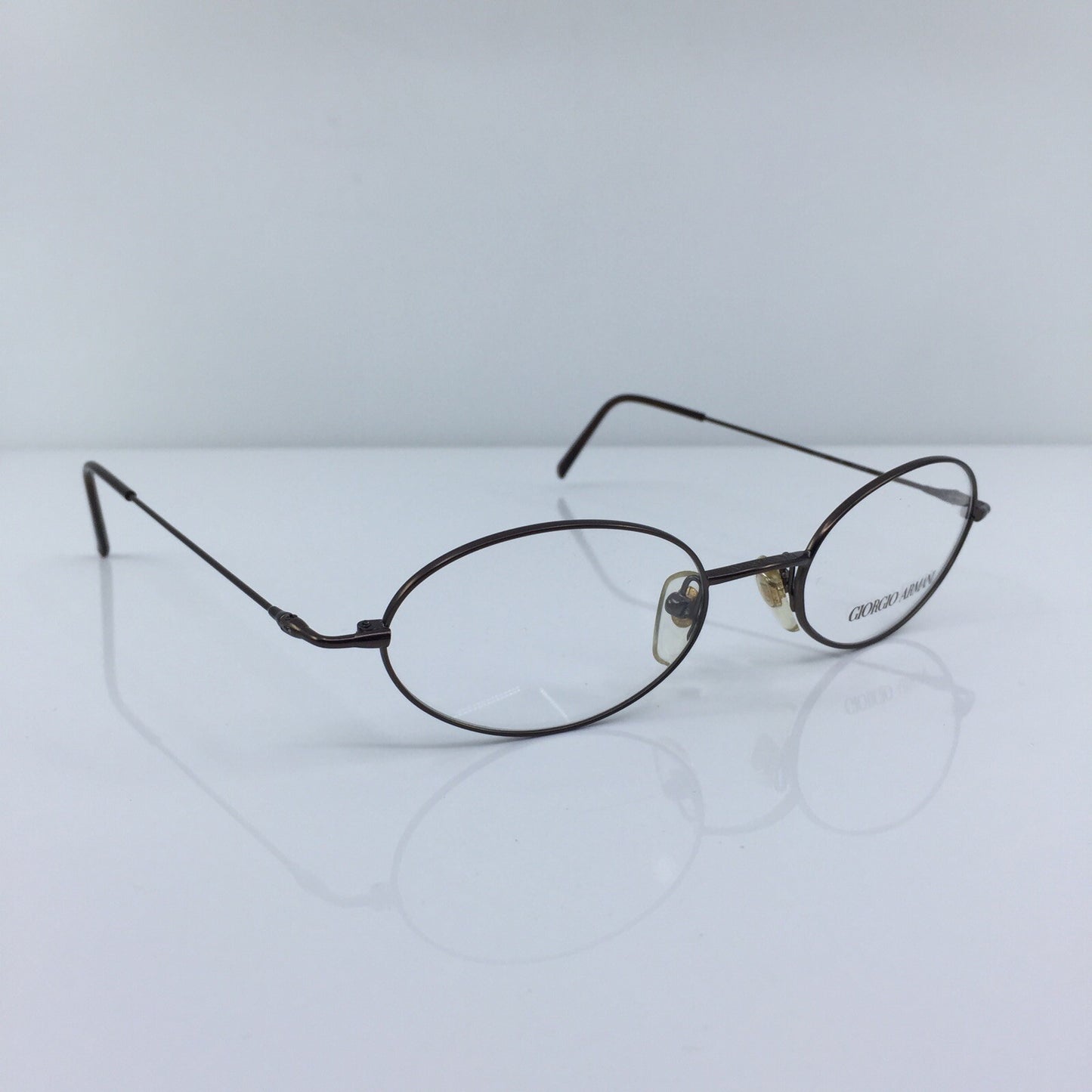 Vintage Giorgio Armani GA 1020 Brown Eyeglasses - Super Vision Optical