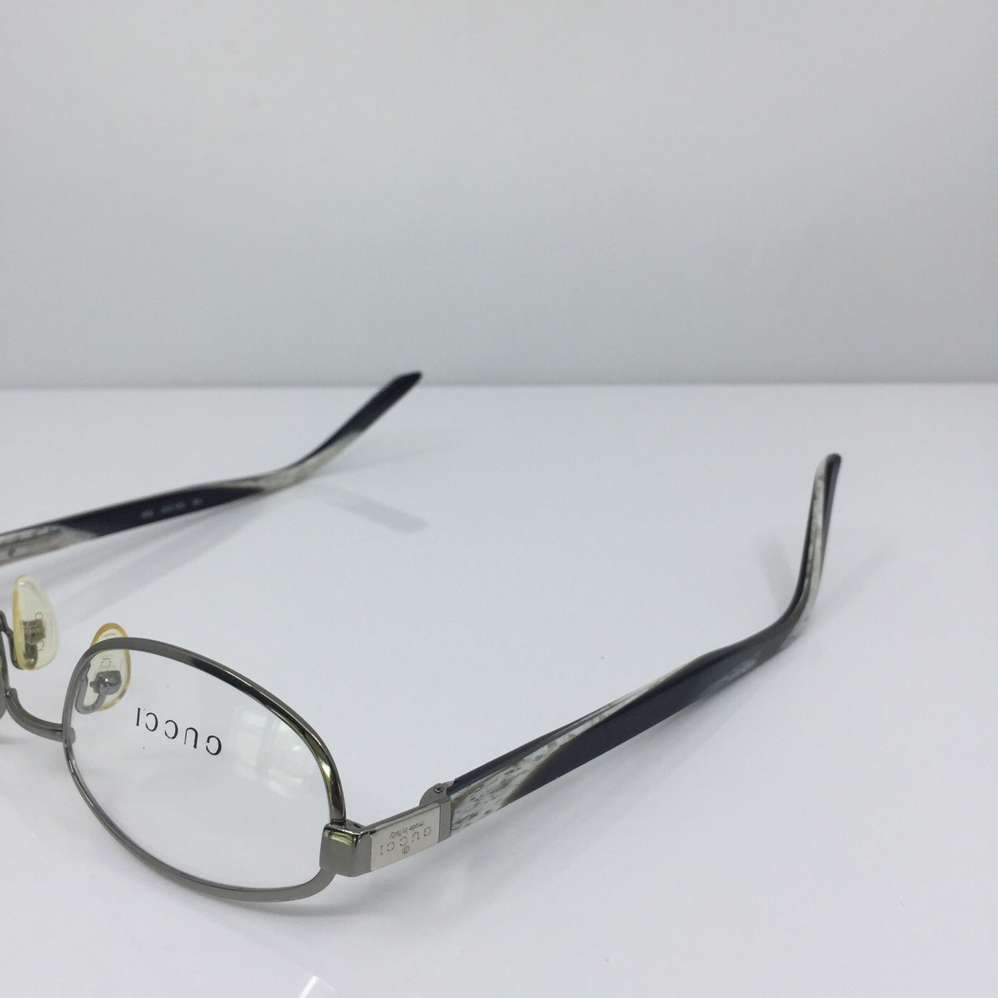 Vintage Gucci GG 1372 Silver Eyeglasses - Super Vision Optical