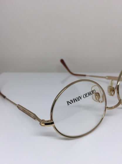 Vintage Giorgio Armani GA 241 Gold Eyeglasses - Super Vision Optical