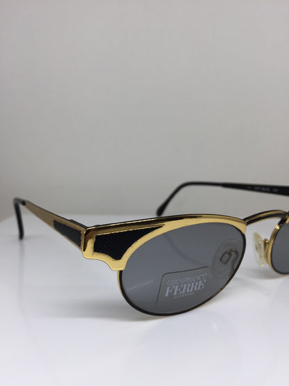 Vintage Gianfranco Ferre GFF 86/S Black Sunglasses - Super Vision Optical