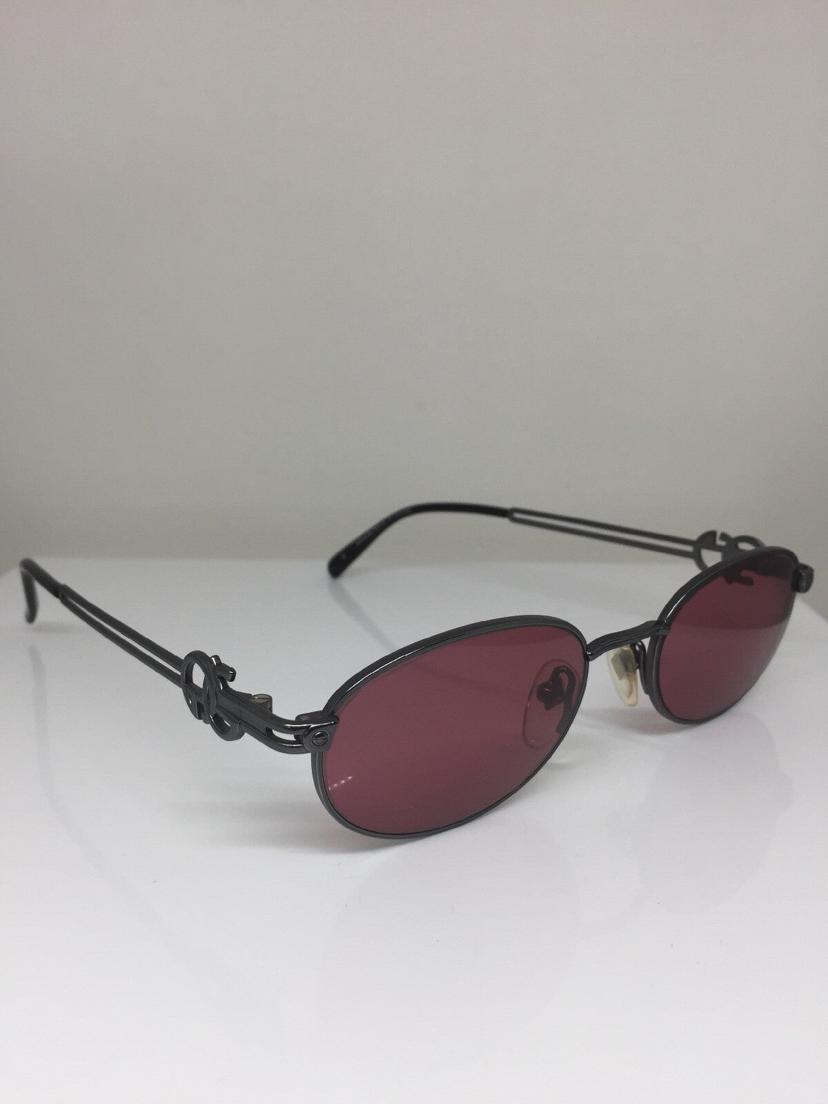Vintage Jean Paul Gaultier JPG 57-5101 Gunmetal Sunglasses - Super Vision Optical