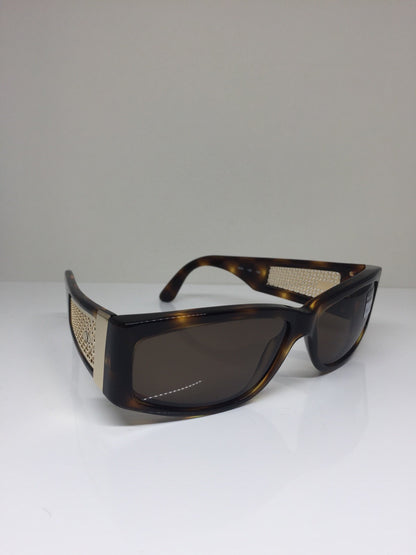 Vintage Valentino VALENTINO V 605 Gold Sunglasses - Super Vision Optical