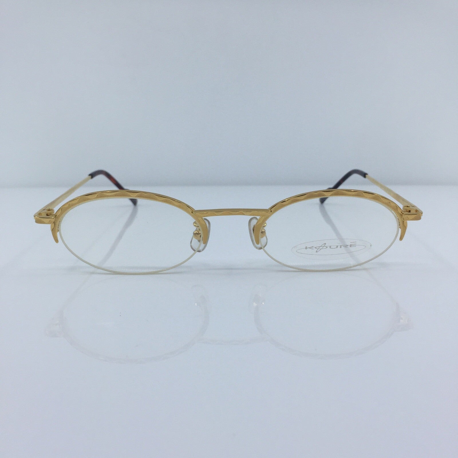 Vintage Koure KR 8115 Gold Eyeglasses - Super Vision Optical