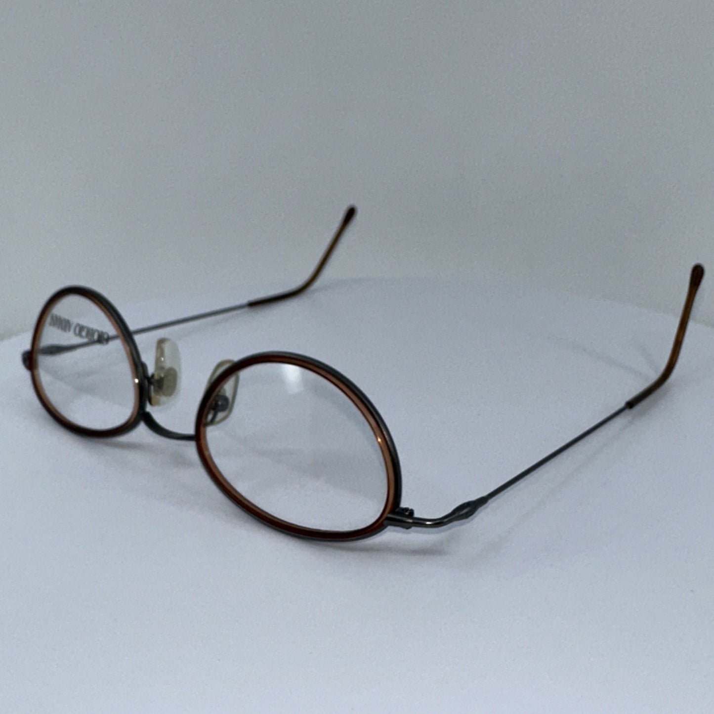 Vintage Giorgio Armani GA 1011 Black Eyeglasses - Super Vision Optical