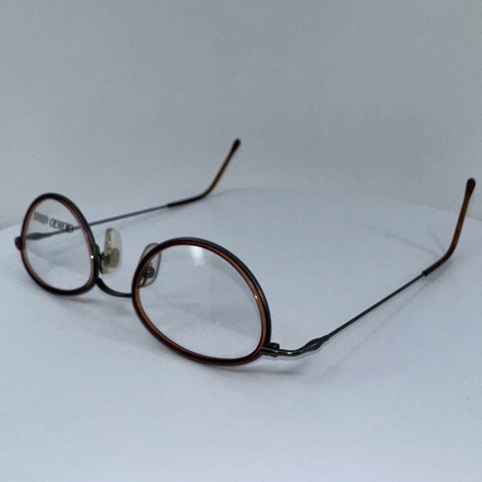 Vintage Giorgio Armani GA 1011 Black Eyeglasses - Super Vision Optical