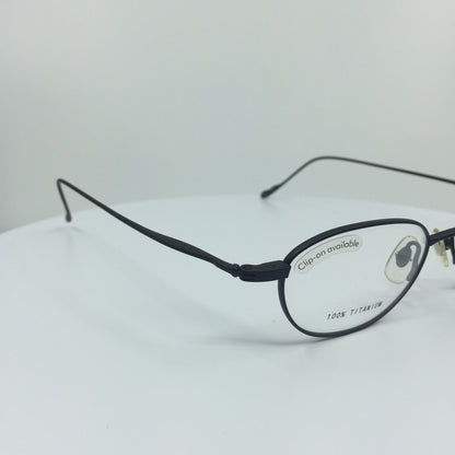 Vintage Calvin Klein CK 510 Black Eyeglasses - Super Vision Optical