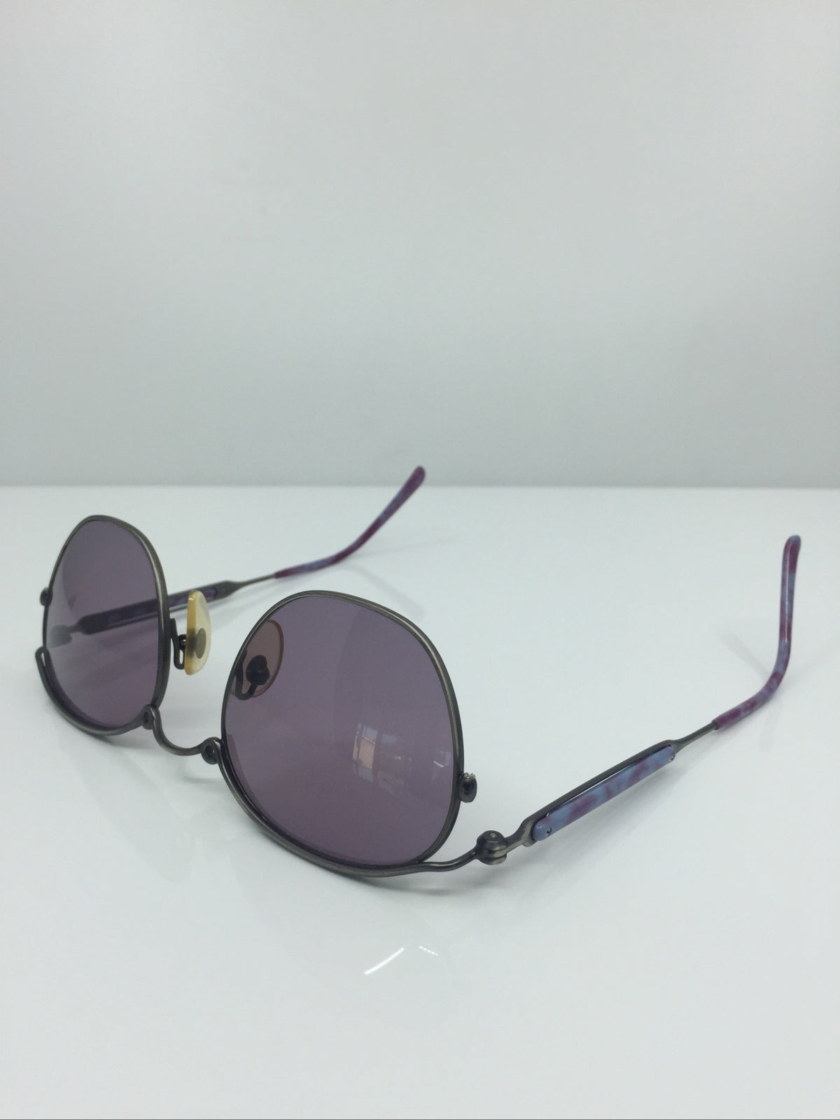 Vintage Japan Jewelry Association JJA 20-2604 Silver Sunglasses - Super Vision Optical
