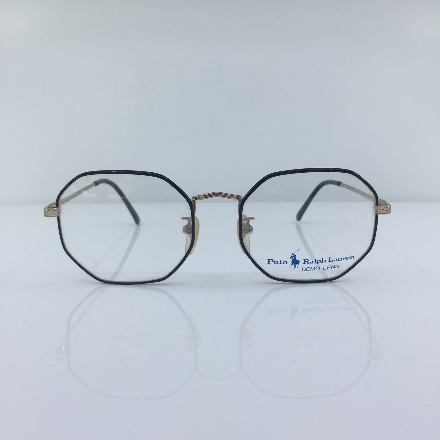 Vintage Ralph Lauren Polo Classic VII Black Eyeglasses - Super Vision Optical