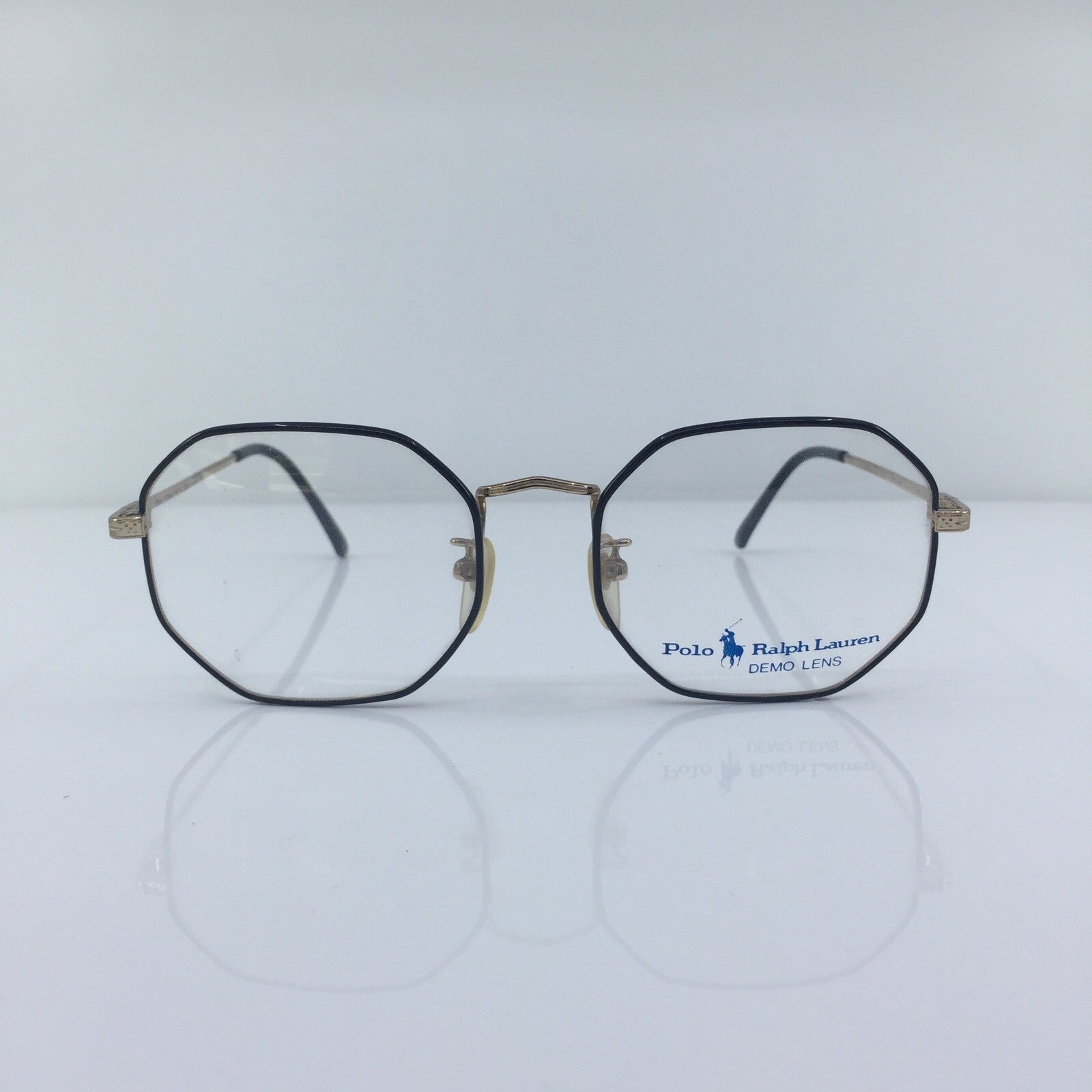 Vintage Ralph Lauren Polo Classic VII Black Eyeglasses - Super Vision Optical