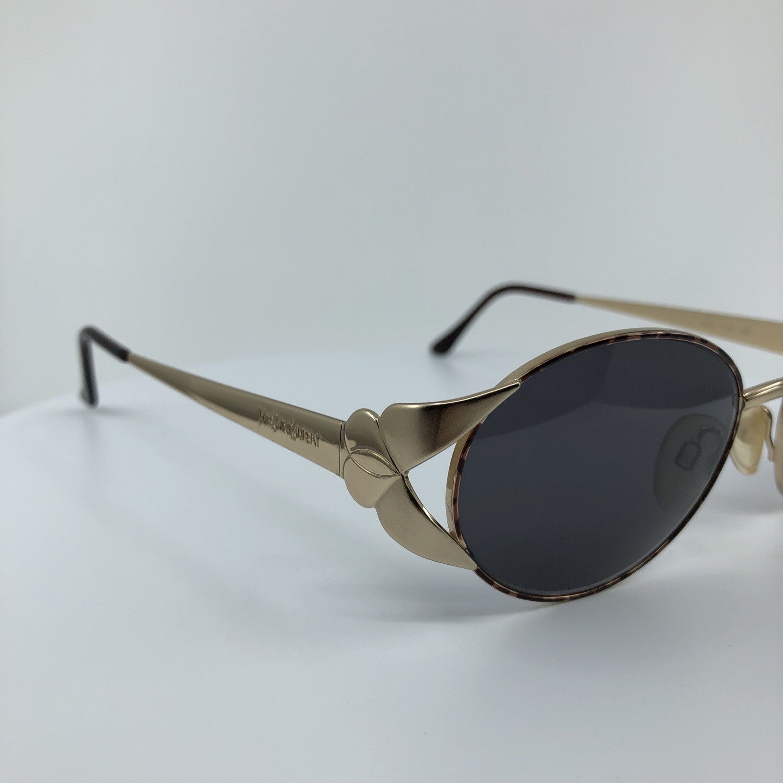 Vintage Saint Laurent YSL 6038 Tortoise Sunglasses - Super Vision Optical