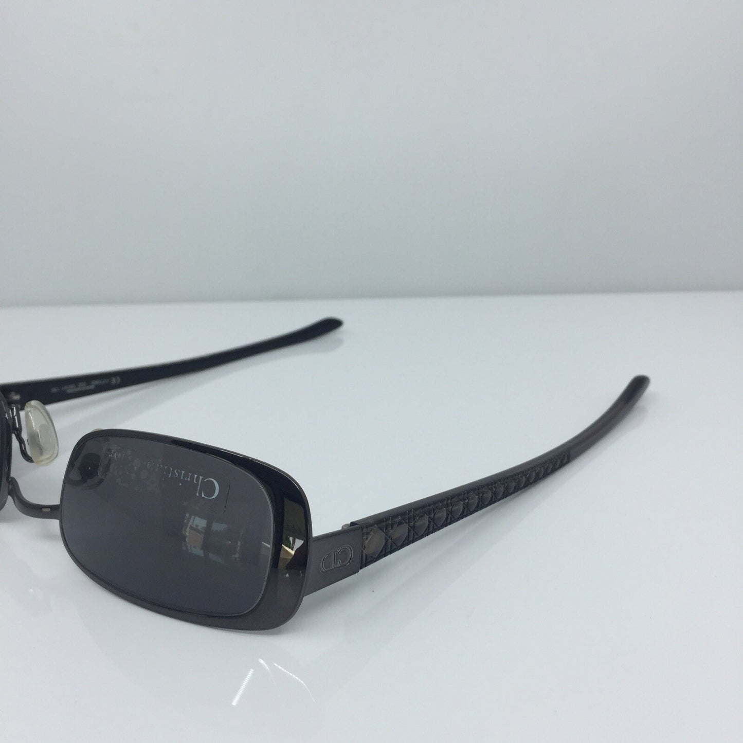 Vintage Christian Dior CD Fitting Gunmetal Sunglasses - Super Vision Optical