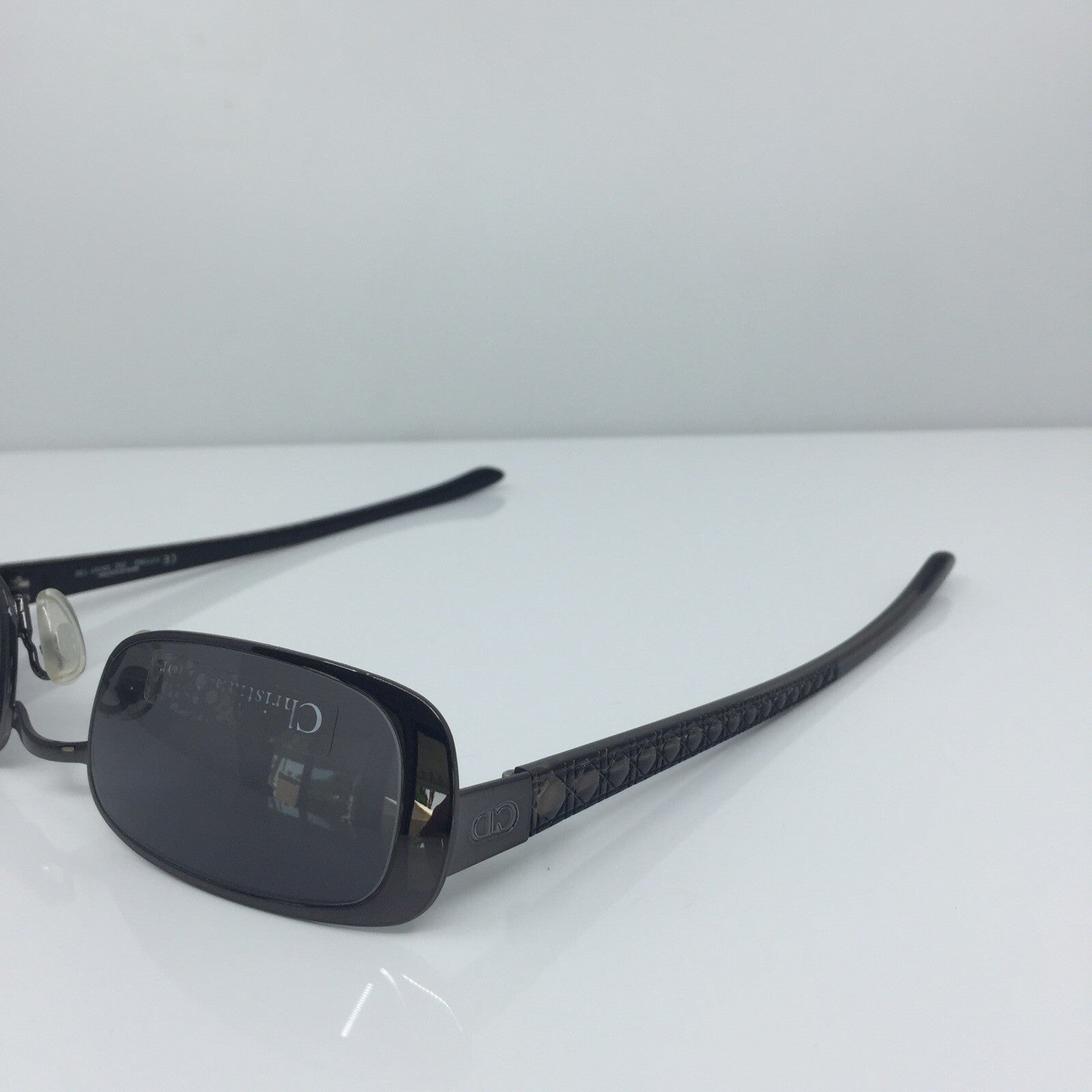 Vintage Christian Dior CD Fitting Gunmetal Sunglasses - Super Vision Optical