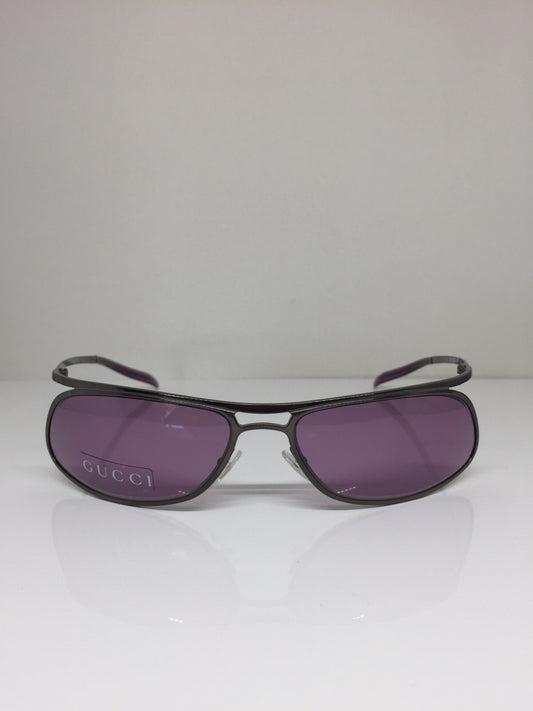 Vintage Gucci GG 1672/S Gunmetal Sunglasses - Super Vision Optical
