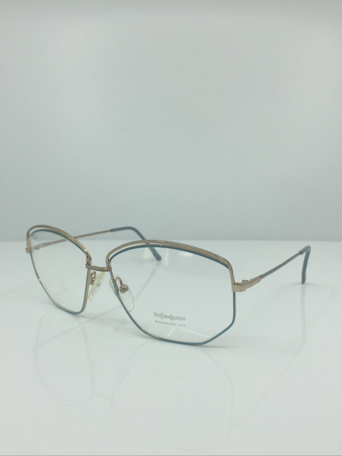 Vintage Saint Laurent YSL 410 Gold Sunglasses - Super Vision Optical