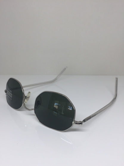 Vintage Giorgio Armani GA 664 Silver Sunglasses - Super Vision Optical
