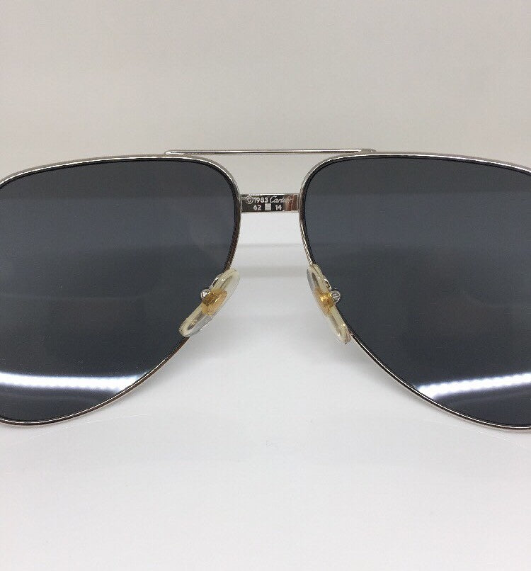 Vintage Cartier T8100067 Gold Sunglasses - Super Vision Optical