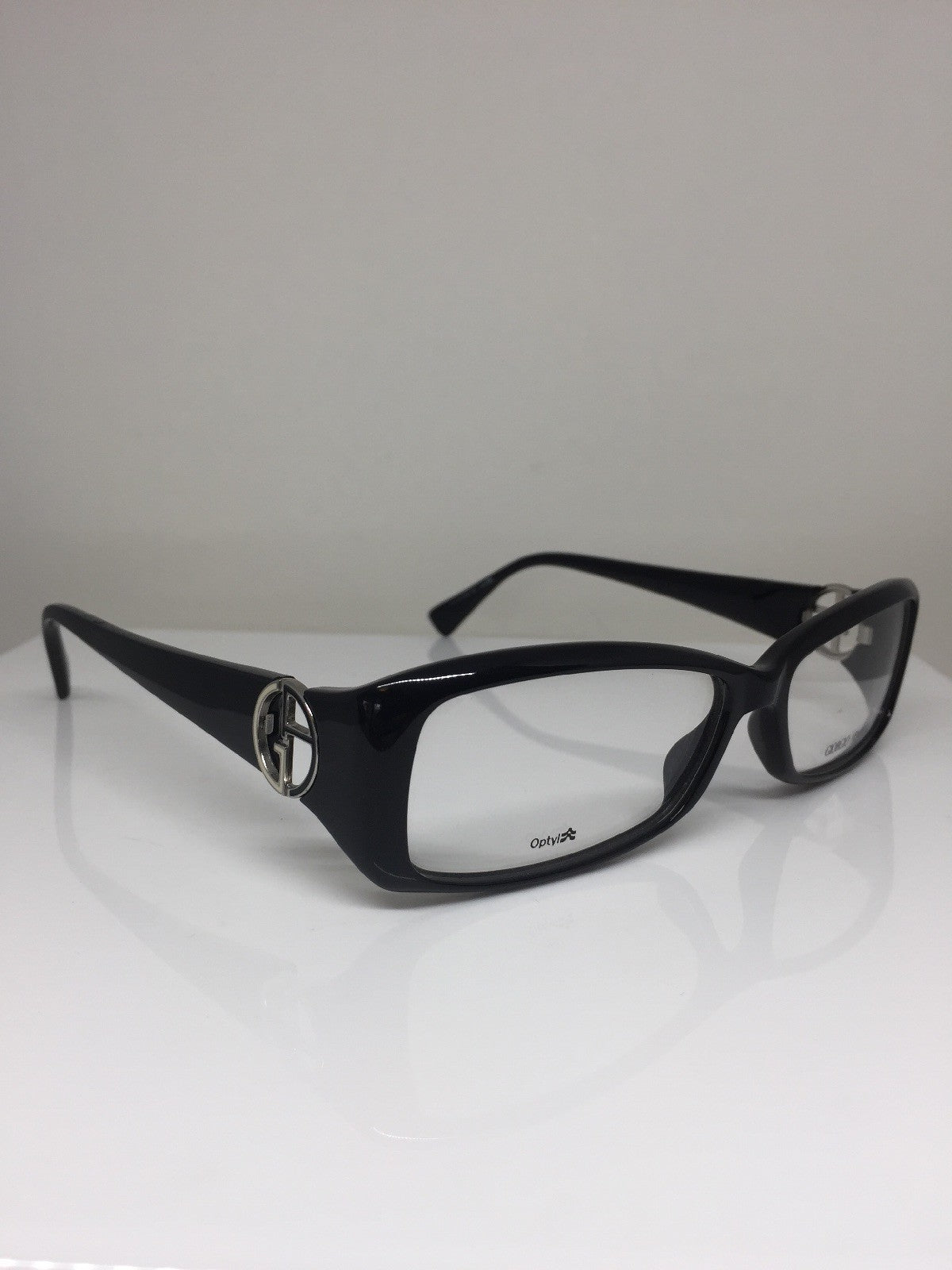 Vintage Giorgio Armani GA 589 Black Eyeglasses - Super Vision Optical