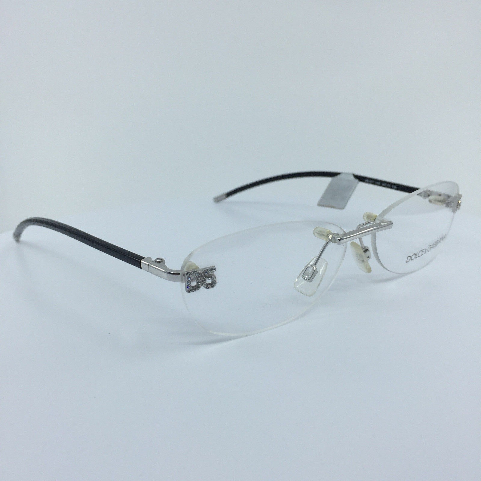 Vintage Dolce & Gabbana DG 671 Silver Eyeglasses - Super Vision Optical