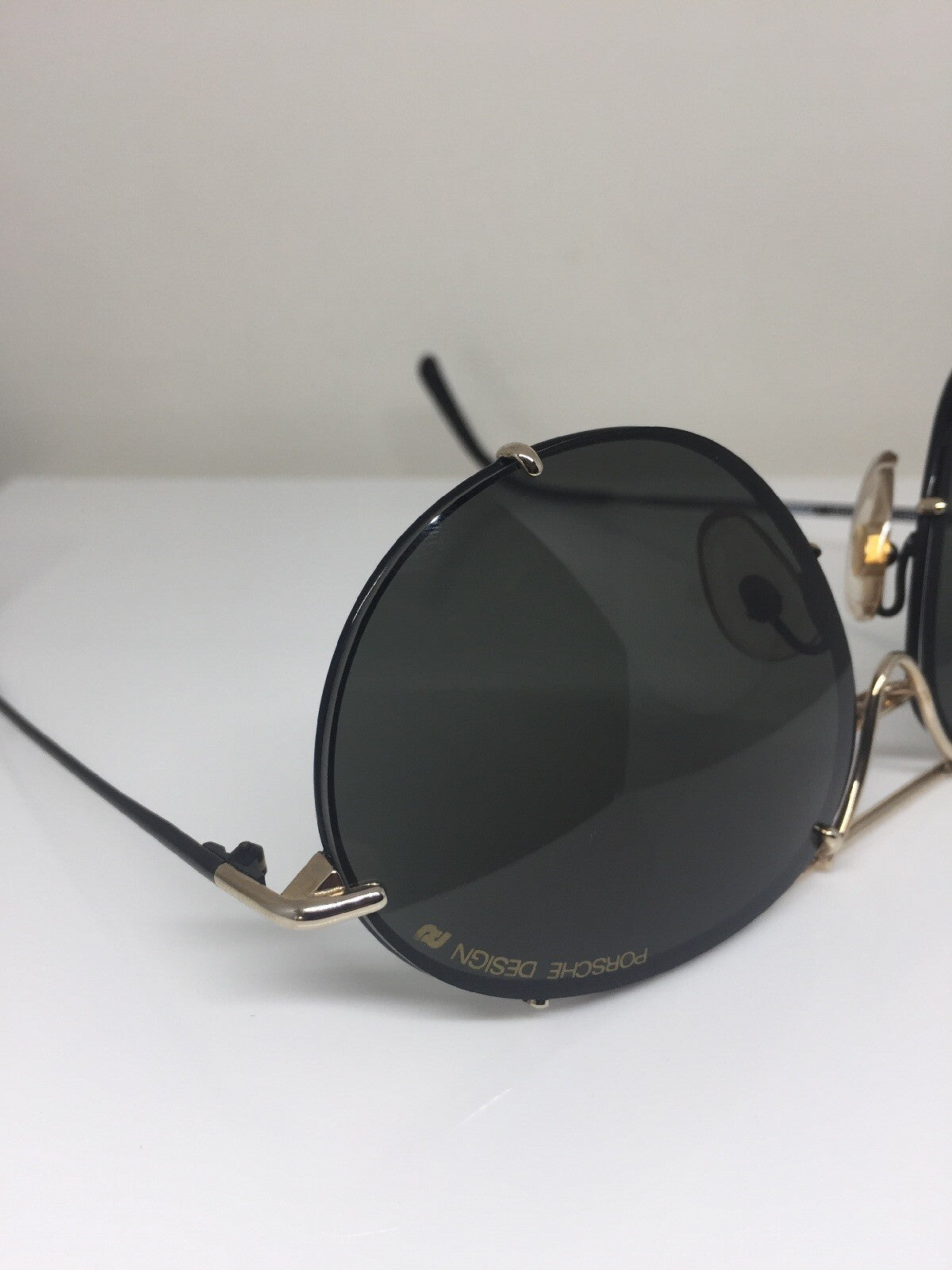 Vintage Porsche Design P5648 Gold Sunglasses - Super Vision Optical