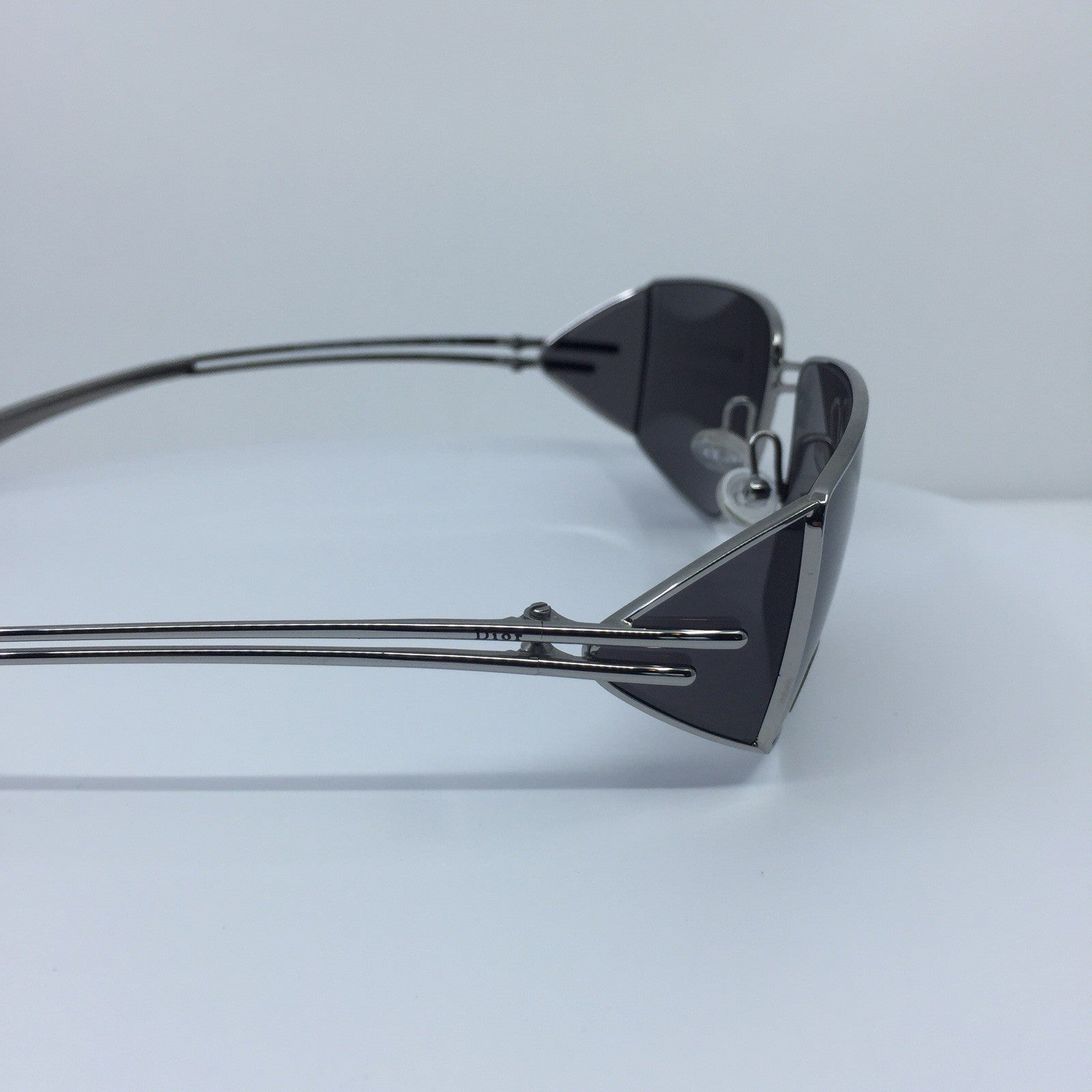 Vintage Christian Dior CD Dior Macho Silver Sunglasses - Super Vision Optical