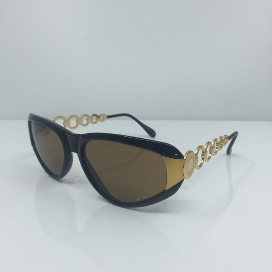 Vintage Rochas Paris ROCHAS PARIS 9004 Gold Sunglasses - Super Vision Optical