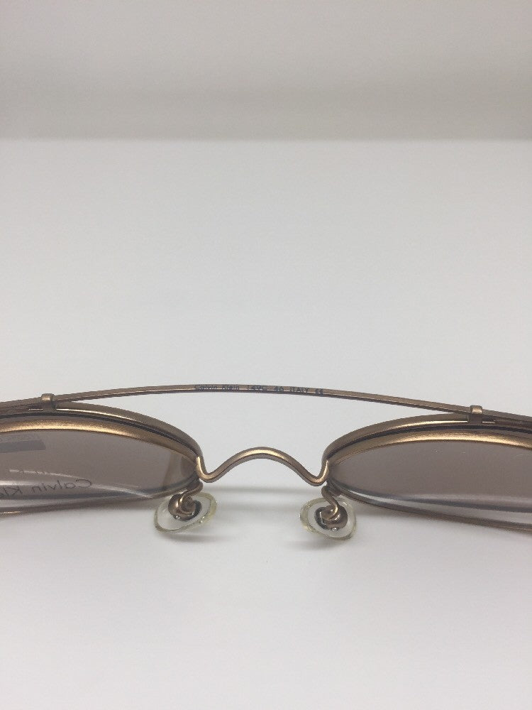 Vintage Calvin Klein CK 149 Gold Sunglasses - Super Vision Optical