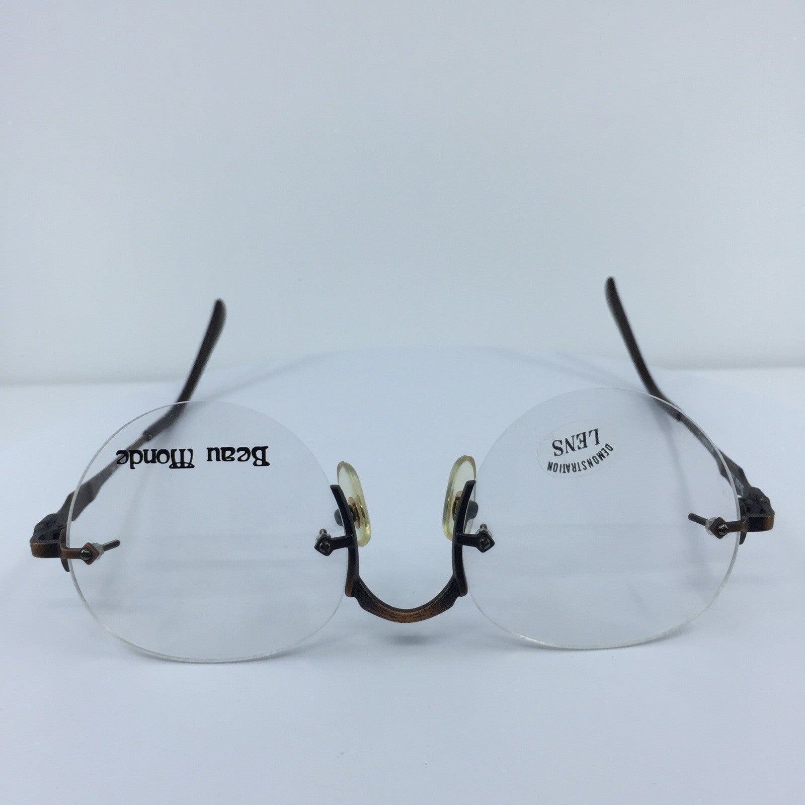 Vintage Beau Monde Collection Westbury Brown Eyeglasses - Super Vision Optical