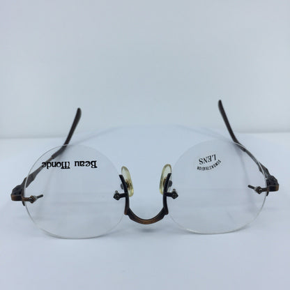 Vintage Beau Monde Collection Westbury Brown Eyeglasses - Super Vision Optical