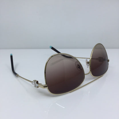 Vintage Tiffany & Co. TF 3080 Gold Sunglasses - Super Vision Optical