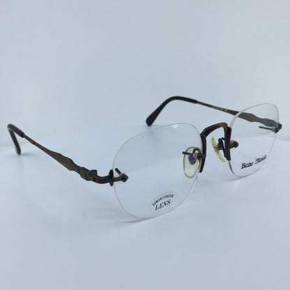 Vintage Beau Monde Collection Westbury Brown Eyeglasses - Super Vision Optical