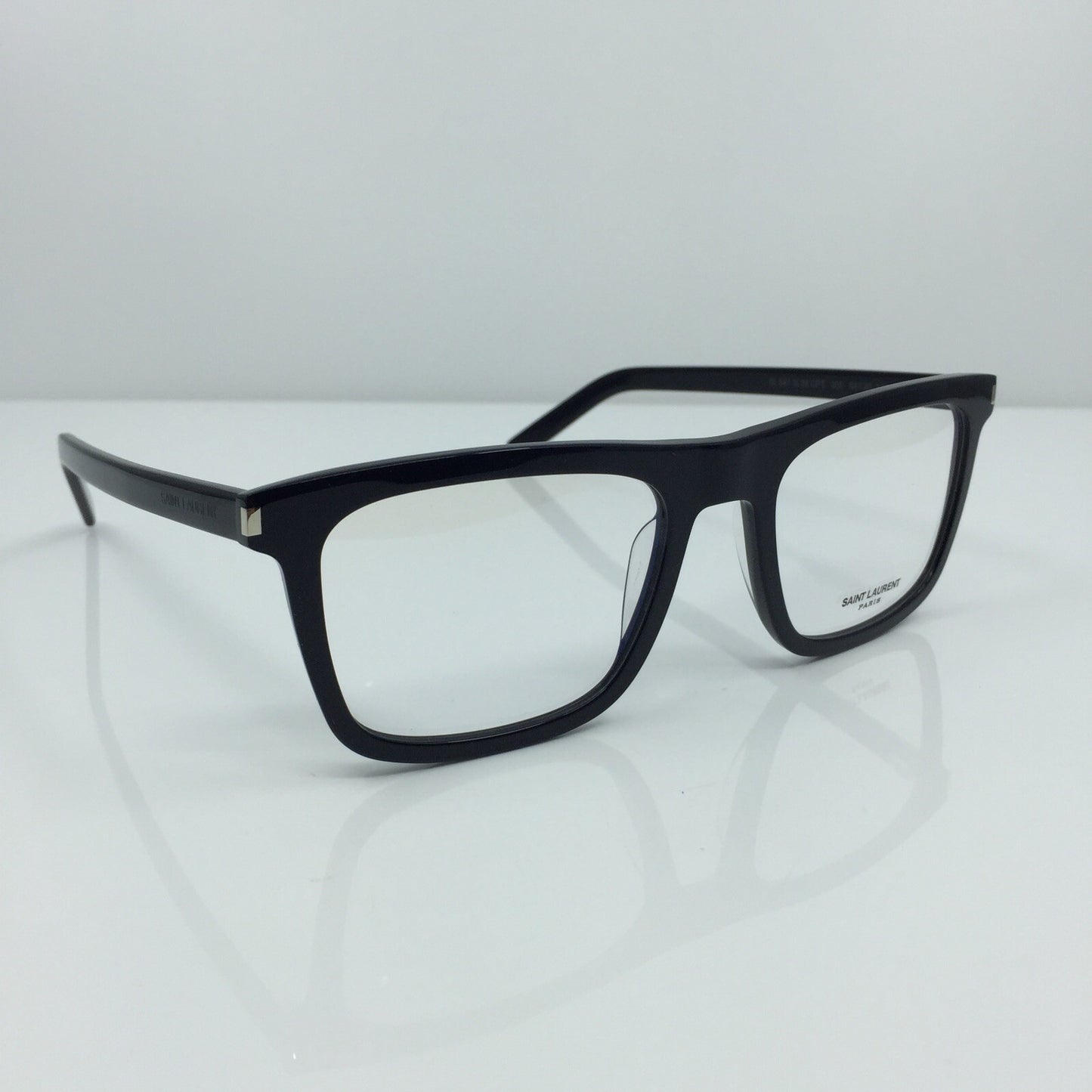 Vintage Yves Saint Laurent Saint Laurent SL 547 SLIM OPT Black Eyeglasses - Super Vision Optical