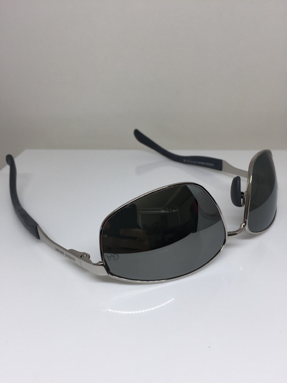 Vintage Giorgio Armani GA 1514 Silver Sunglasses - Super Vision Optical