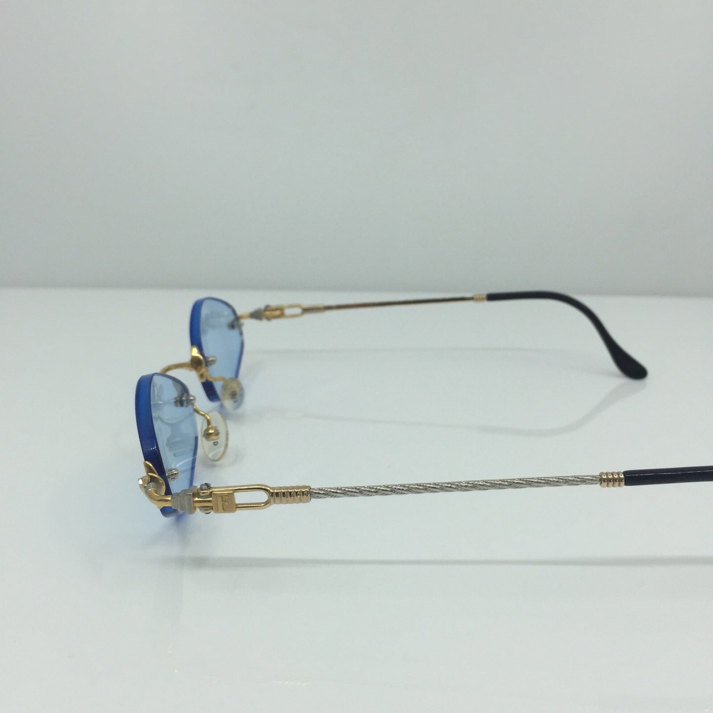 Vintage Fred Lunettes Fidji F3 MC Gold Sunglasses - Super Vision Optical