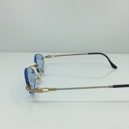 Vintage Fred Lunettes Fidji F3 MC Gold Sunglasses - Super Vision Optical