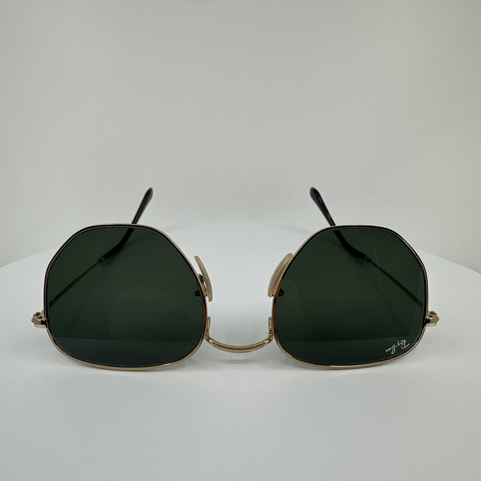 Vintage Ray-Ban RB3548N 001 51-21 Gold Sunglasses - Super Vision Optical
