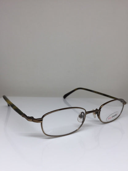 Vintage Suteki Masunaga MASUNAGA 3433 Brown Eyeglasses - Super Vision Optical