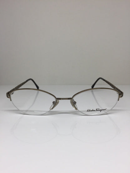 Vintage Salvatore Ferragamo SF 1534 Brown Eyeglasses - Super Vision Optical