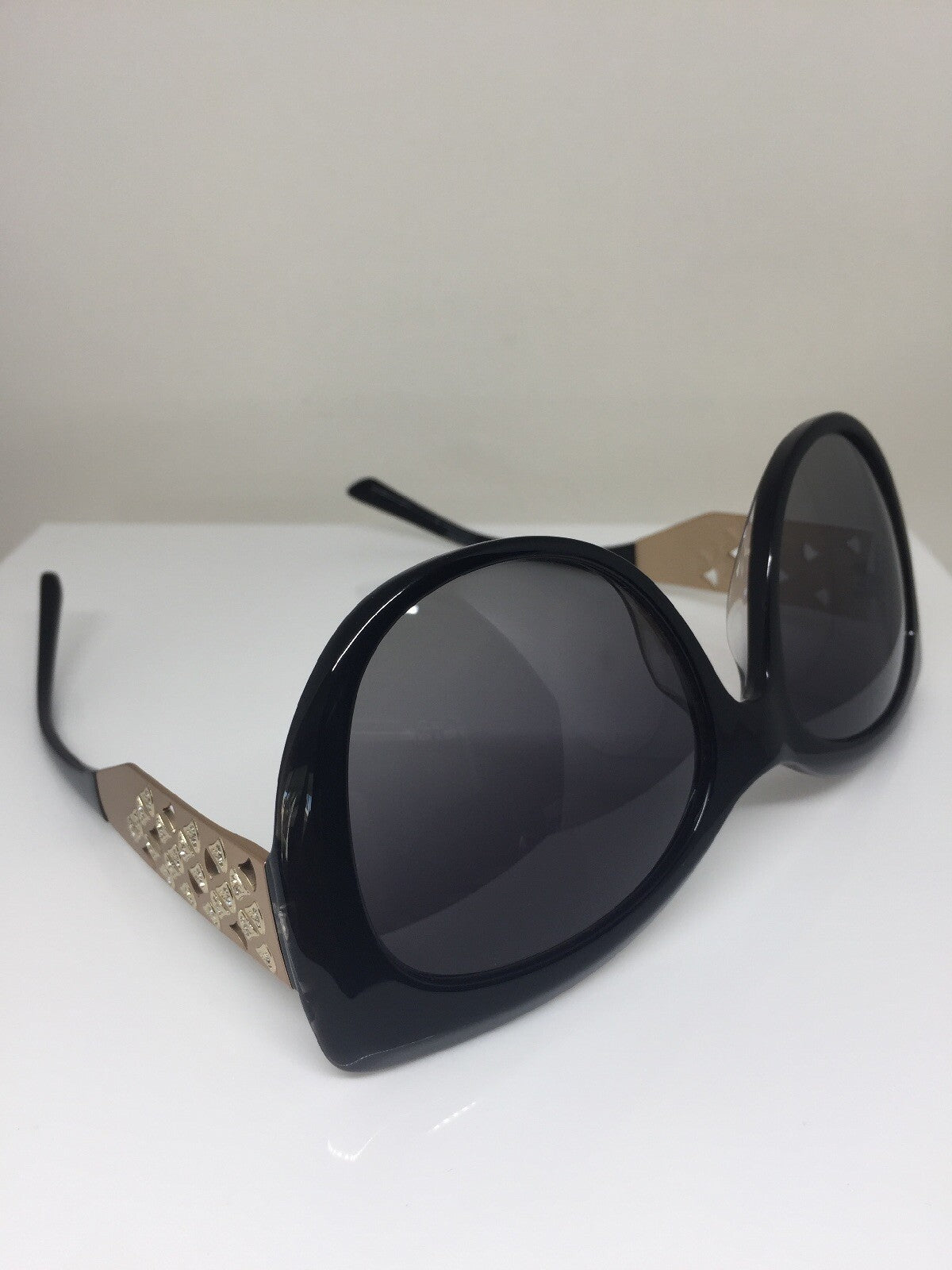 Vintage Bvlgari Bvlgari 8198-B Black Sunglasses - Super Vision Optical