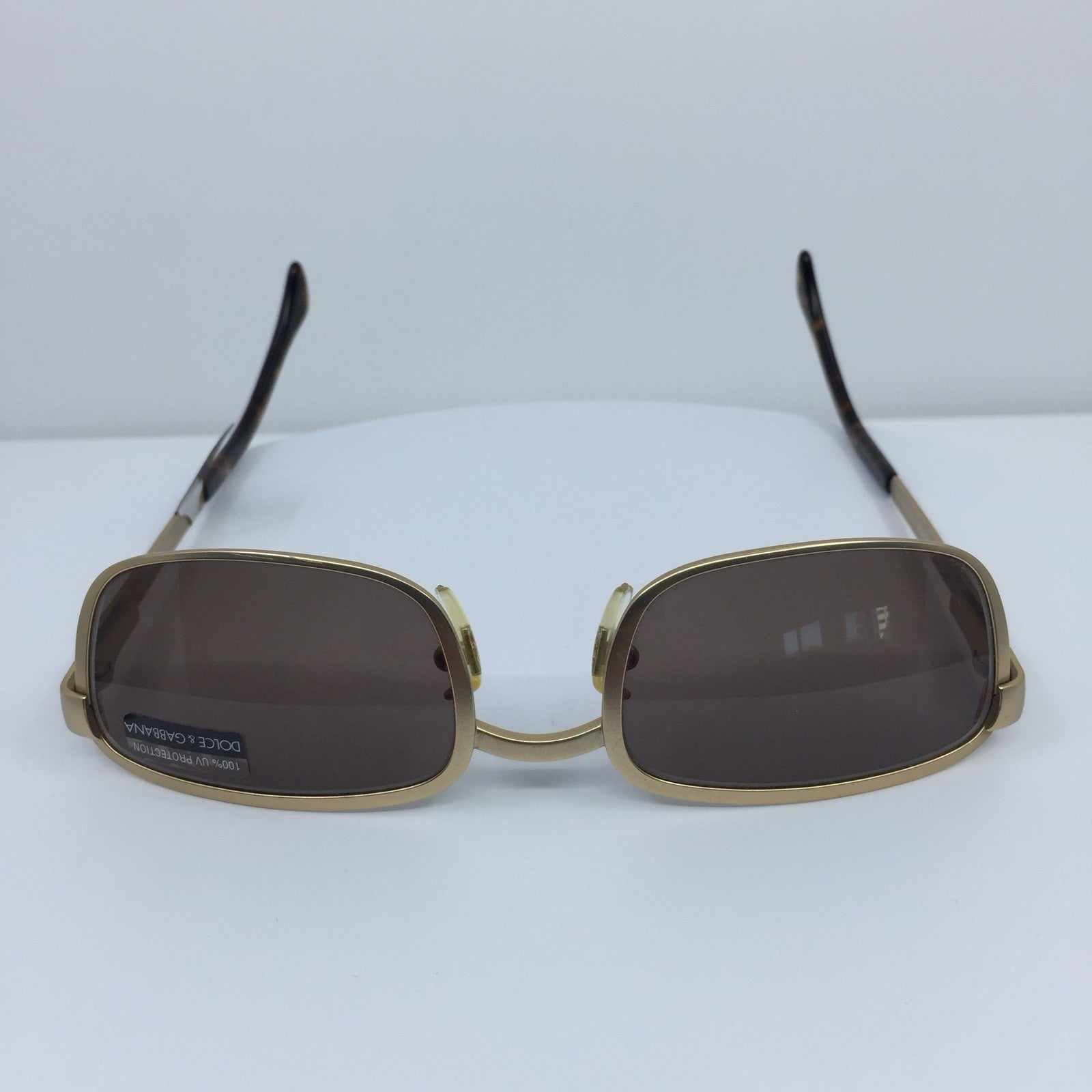 Vintage Dolce & Gabbana DG 320/S Gold Sunglasses - Super Vision Optical