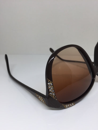 Vintage Stendhal Quartz Brown Sunglasses - Super Vision Optical