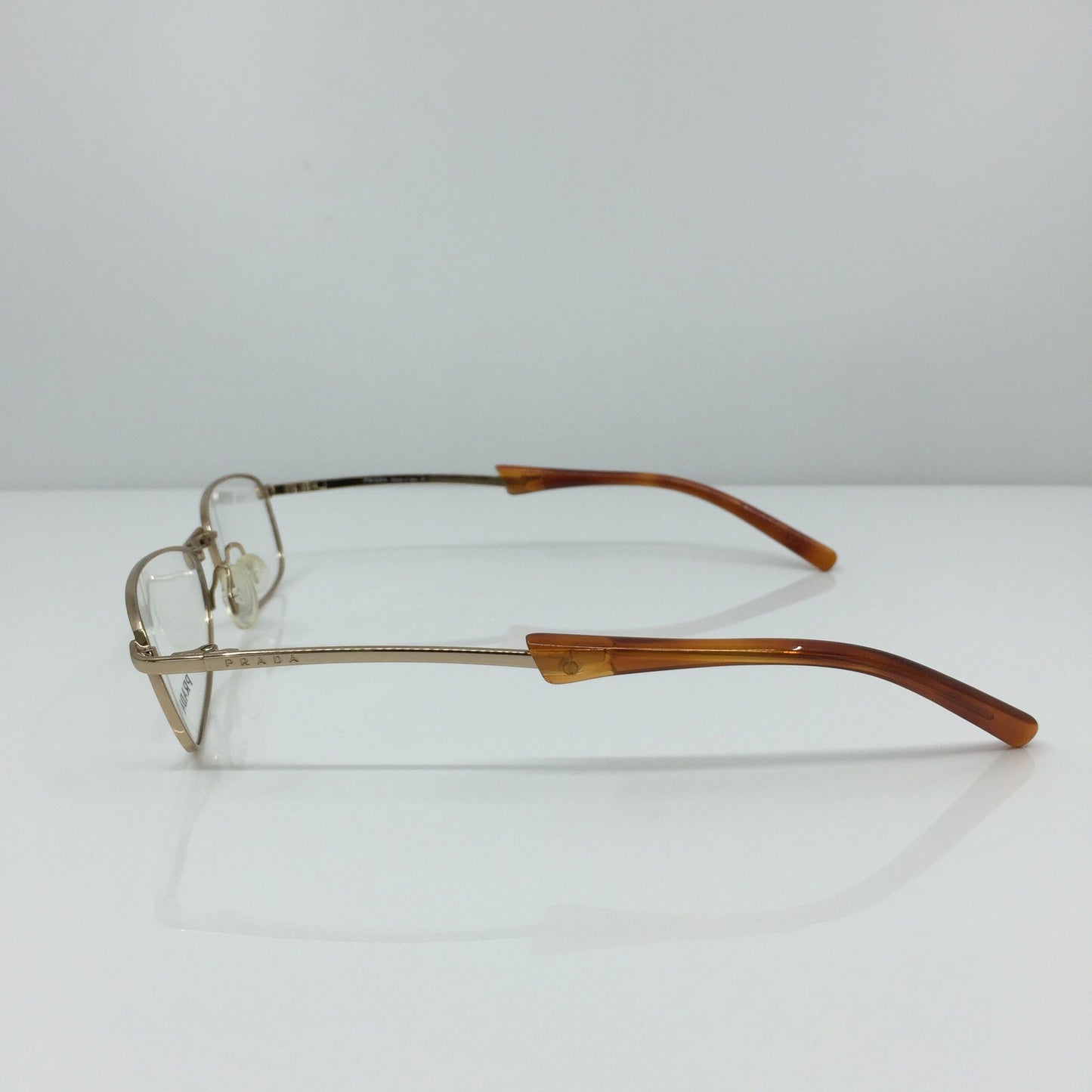 Vintage Prada VPR 76C Gold Eyeglasses - Super Vision Optical