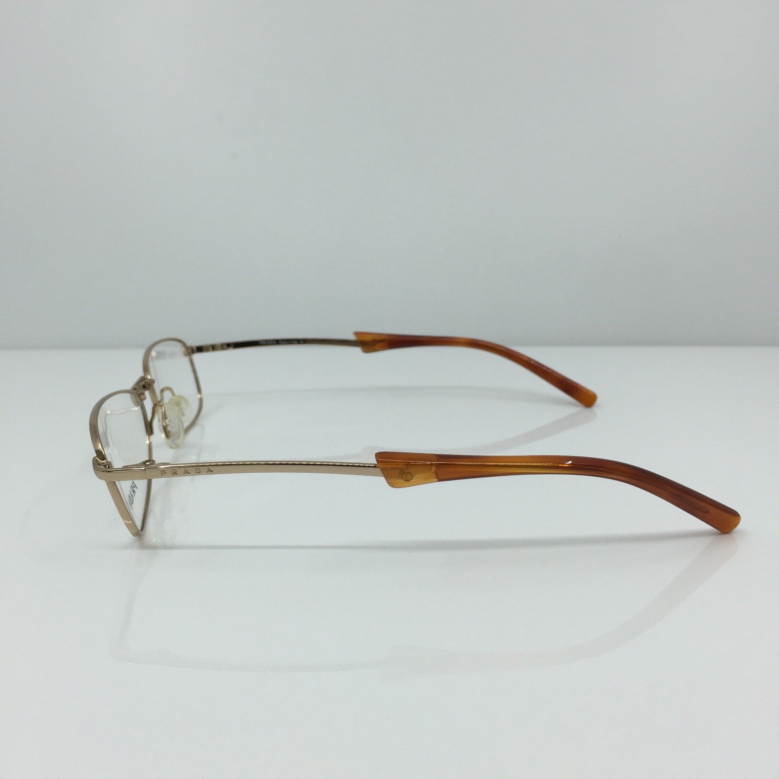 Vintage Prada VPR 76C Gold Eyeglasses - Super Vision Optical