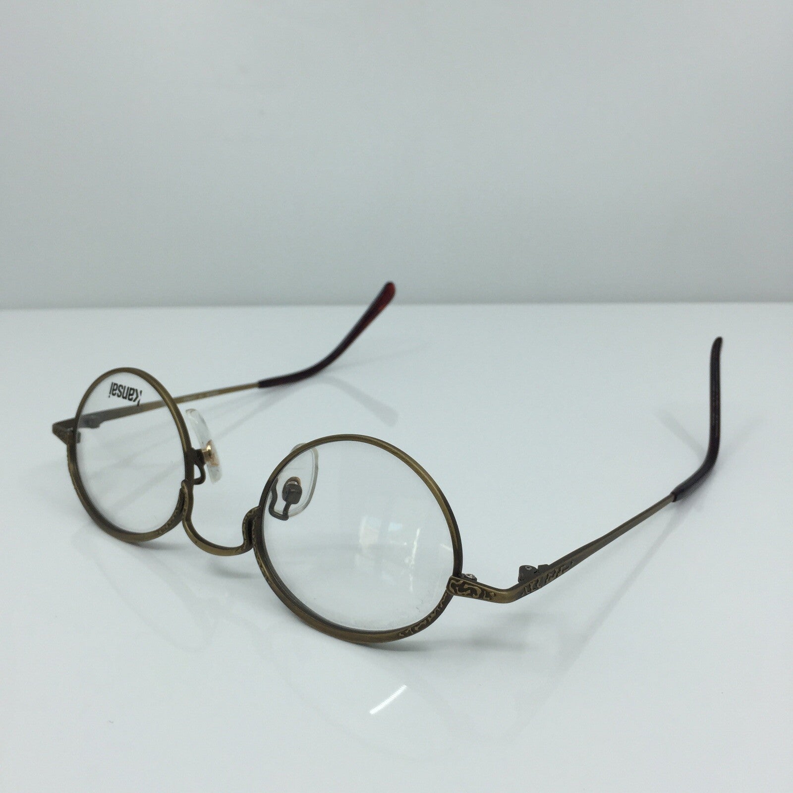 Vintage Kansai Yamamoto Kansai KY052E Gold Eyeglasses - Super Vision Optical