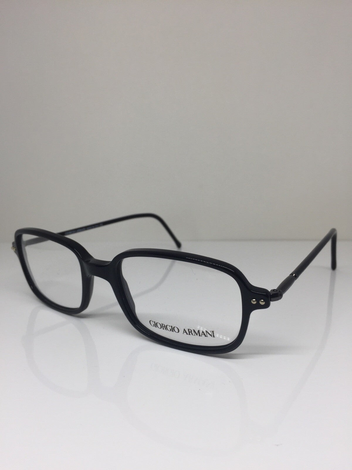 Vintage Giorgio Armani GA 387 Black Sunglasses - Super Vision Optical