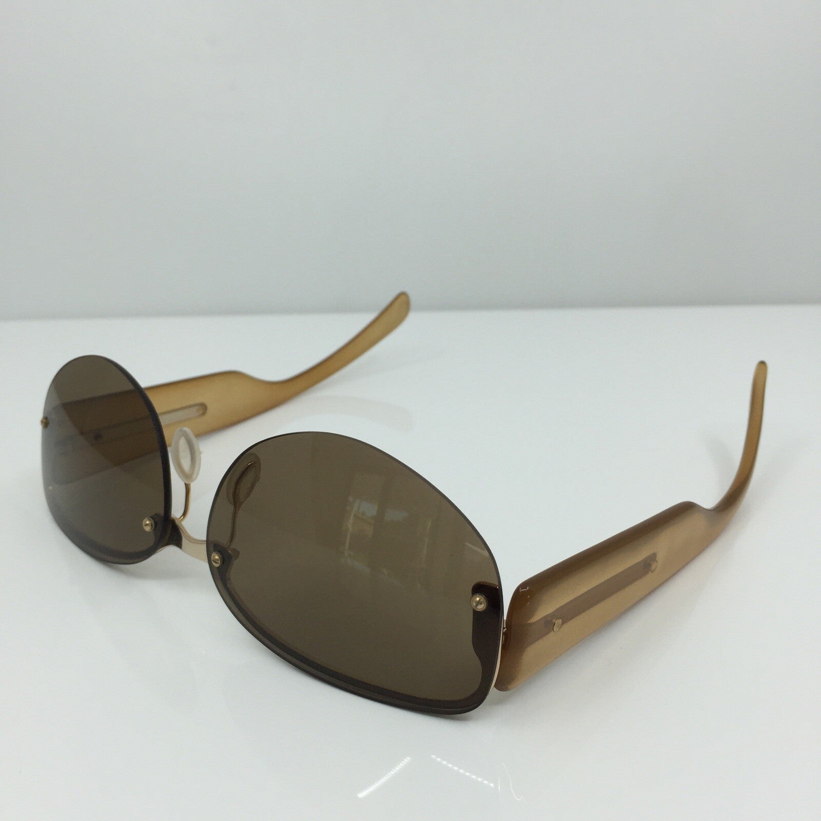 Vintage Prada SPR 59B Gold Sunglasses - Super Vision Optical