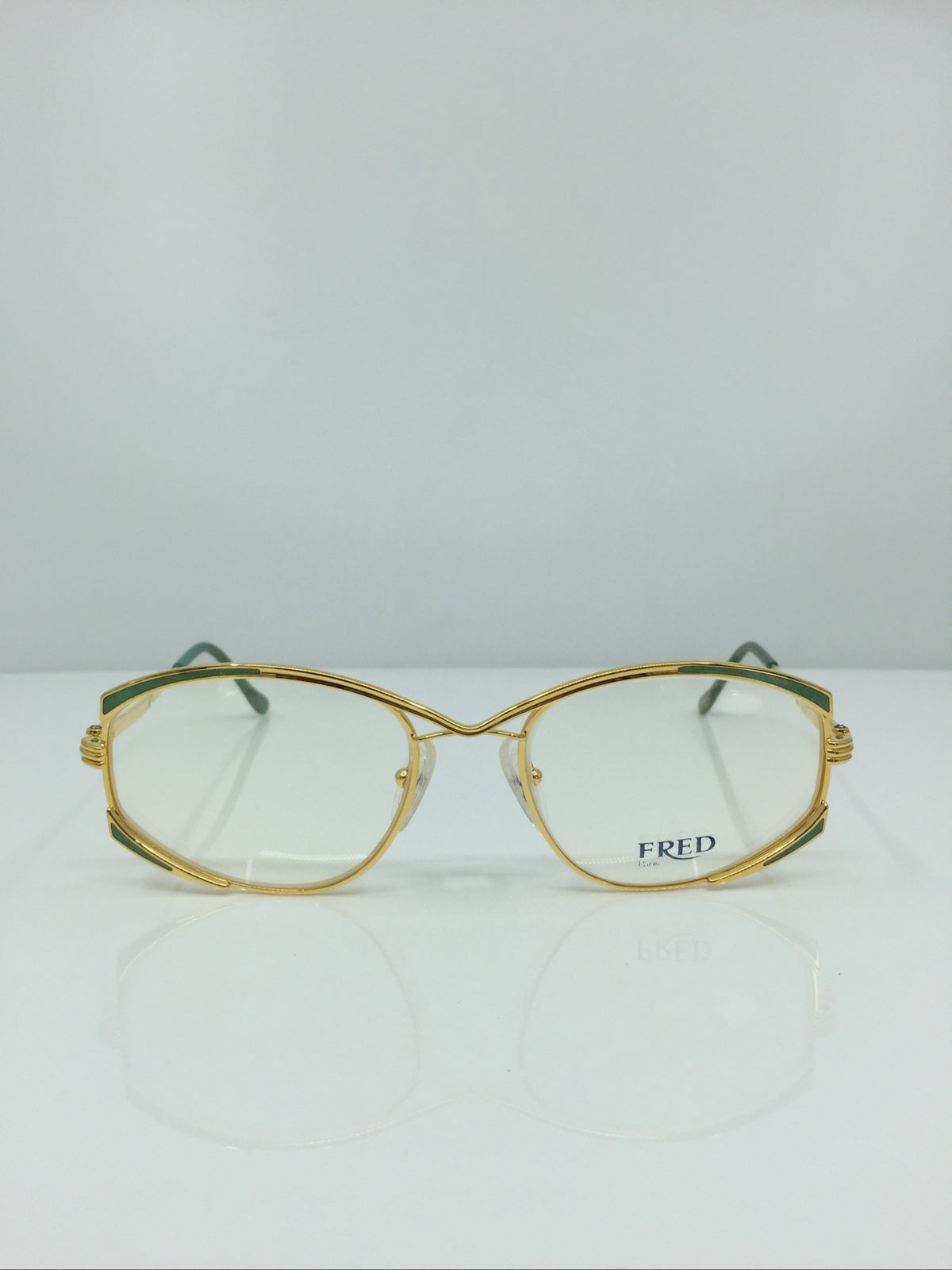 Vintage FRED Lunettes Paris Joyau Gold Sunglasses - Super Vision Optical