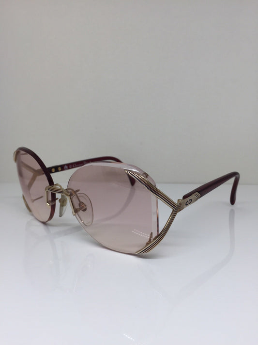 Vintage Christian Dior CD 2289 Gold Sunglasses - Super Vision Optical